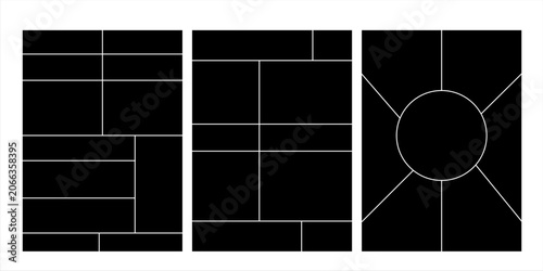 Photos Image collage layout template
