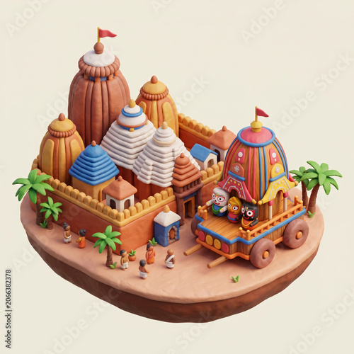 Isometric 3D Illustration o...