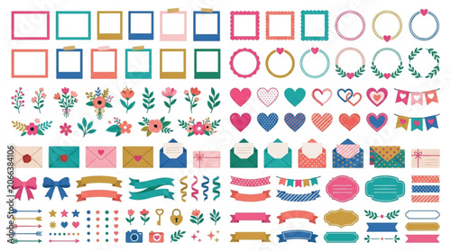 Creative and Colorful Elements for National Girlfriend Day Celebrations and Beyond