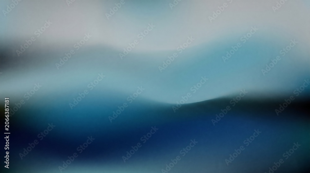 Fototapeta premium Abstract blue gradient background with smooth transitions grainy gradient background