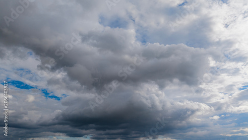 The unparalleled beauty of clouds in the sky, captured by a drone.