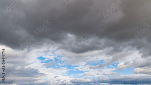 The unparalleled beauty of clouds in the sky, captured by a drone.