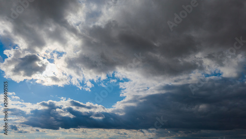 The unparalleled beauty of clouds in the sky, captured by a drone.