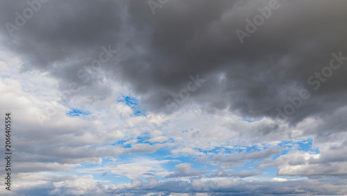 The unparalleled beauty of clouds in the sky, captured by a drone.