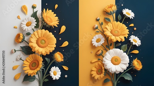 bouquet of sunflowers