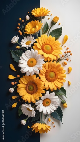 bouquet of sunflowers
