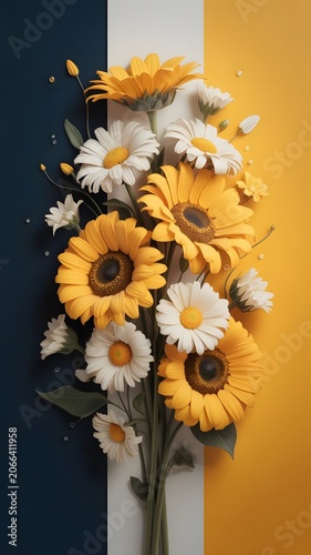 bouquet of sunflowers