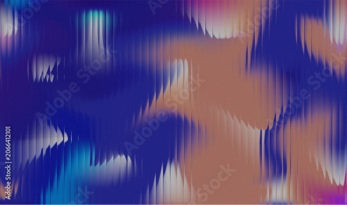 Abstract fluid background with flowing blue and orange vertical waves creating a dynamic gradient texture for modern digital design projects