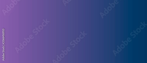 Wide Header Banner Abstract Gradient Background in Velvet Purple and Deep Ocean Blue Tones