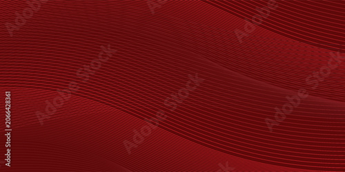 Elegant Minimalist Line Wave Background for Banner and Template Design