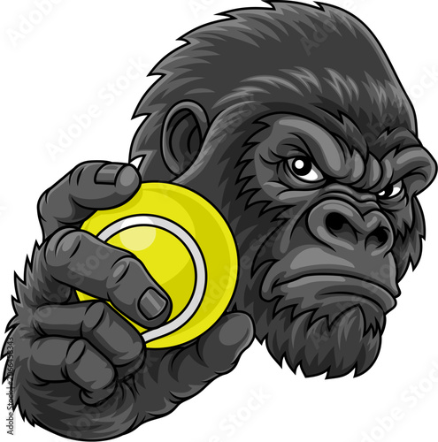 Gorilla Ape Tennis Ball Spo...