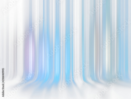 Abstract blue glass morphism texture with glossy refraction