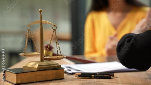 Close-up of a legal consultation involving a contract and cash payment, illustrating financial settlement, legal services, business negotiation, and compliance discussions.