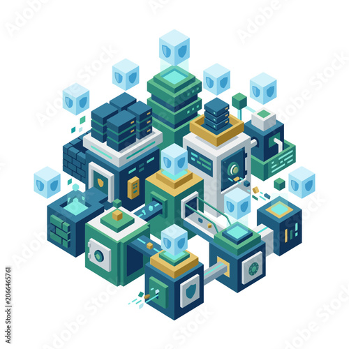 Abstract Data Center Blocks Network