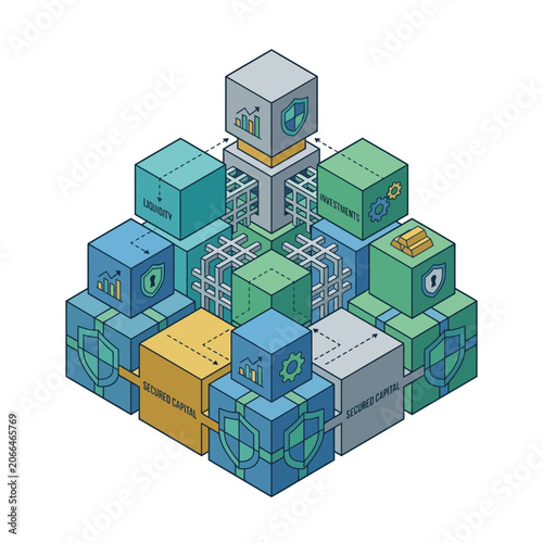 Abstract Data Blocks Network Structure