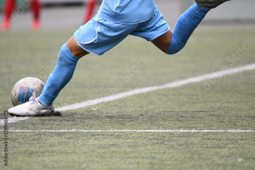 Cuadro en lienzo サッカー