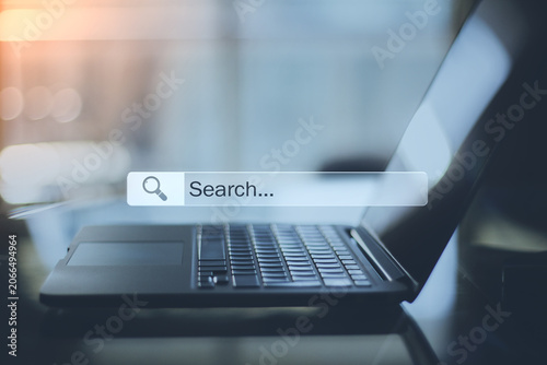 Foto data information searching online concept