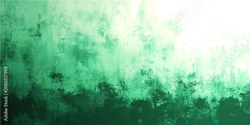 Foto Abstract textured emerald green background, reminiscent of watercolor or ink wash art, conveying organic, natural, or serene aesthetic