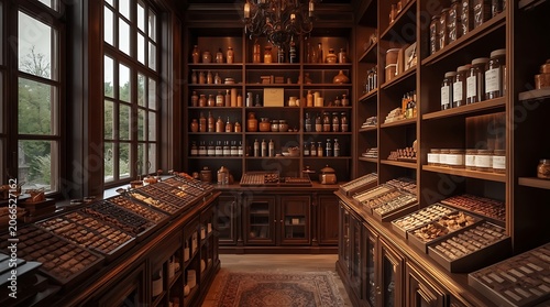 Enchanted Chocolate Flavor Showcase With Refined Culinary Elegance