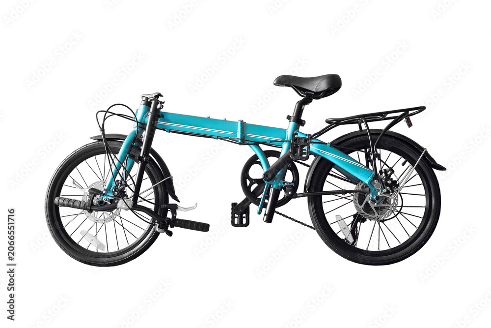 Fototapeta premium Folding bicycle handlebars.