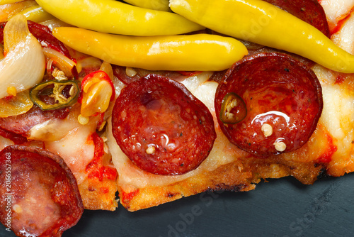 italian american detroit style square pizza