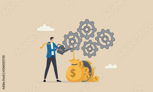 Photos Financial or money to help economic stimulus, central bank monetary policy to he