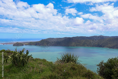 Tableau sur toile 25 Nov 2025, Scenic view from Cape Reinga Lighthouse, New Zealand