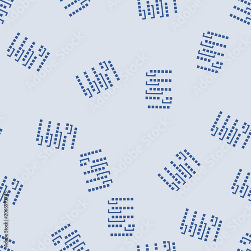 Fotografia insertion sort algorithm vector glyph seamless pattern insertion sort algorithm