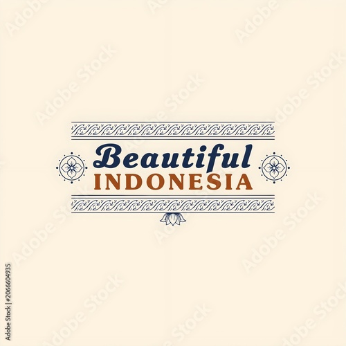logo of beautiful indonesia