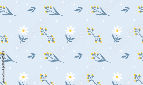 Daisy Meadow Scatter Pattern