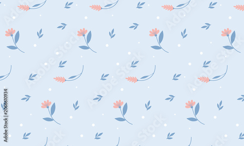 Bluebell Garden Pattern