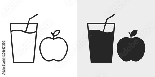 Konstfotografi Healthy Snack Icon represents nutritious foods, wellness, and balanced eating habits