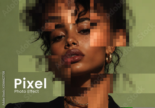 Pixel Photo Effect