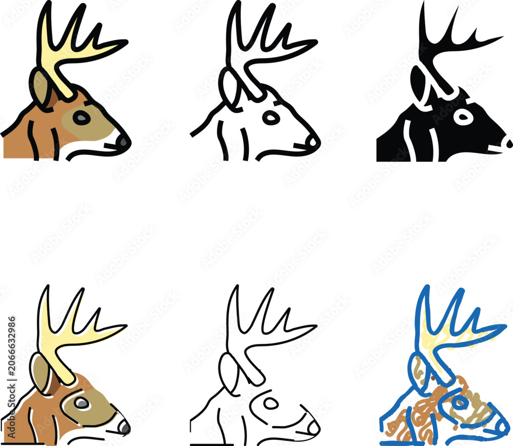Fototapeta premium deep animal zoo color icon vector. deep animal zoo multipack sign. isolated symbol