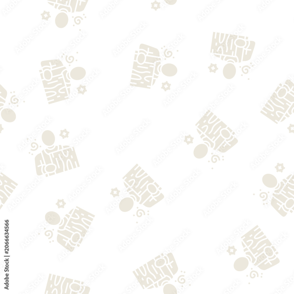 Obraz premium carpenter carpeting vector glyph seamless pattern carpenter carpeting sign illustration