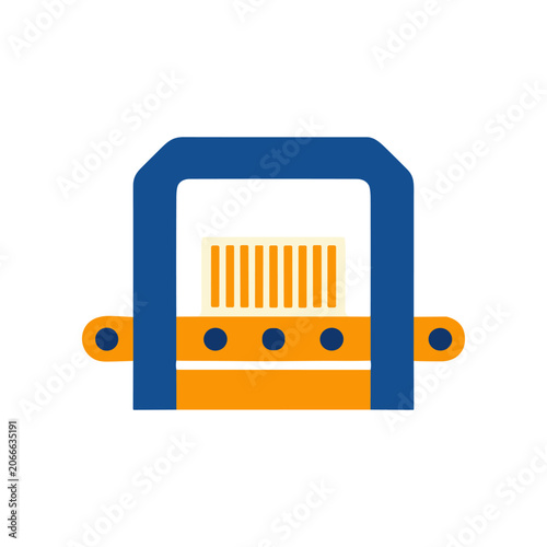 Electronic microchip semiconductor technology component.
