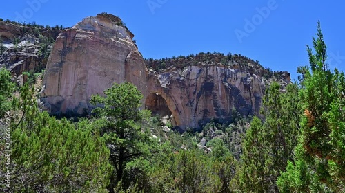 This video features La Ventana Natural Arch, the second-largest natural arch in New Mexico, situated within the El Malpais National Conservation Area.