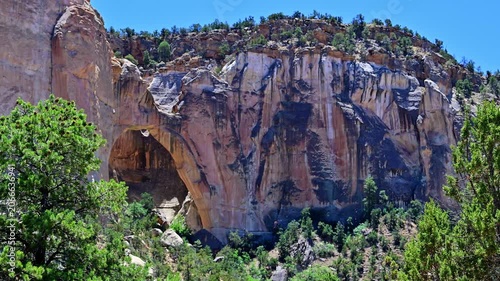 This video features La Ventana Natural Arch, the second-largest natural arch in New Mexico, situated within the El Malpais National Conservation Area.