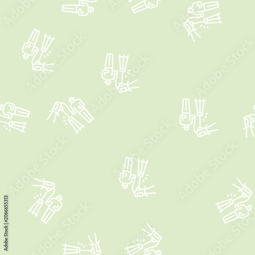 Фотография illuminator video production film vector line seamless pattern illuminator video