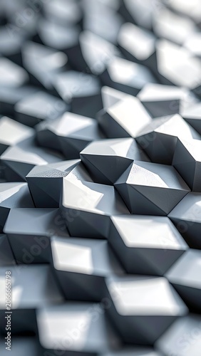 Gray metallic cubes texture background closeup.