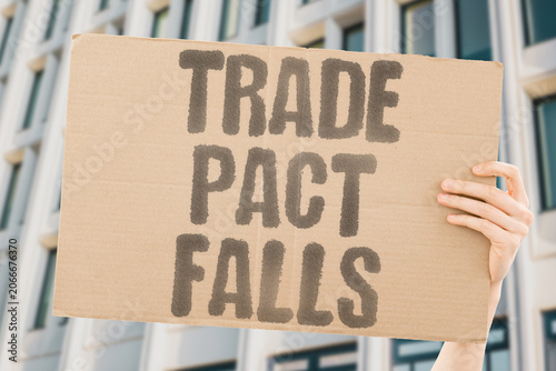 фотографія "Trade pact falls" Agreement between nations collapses