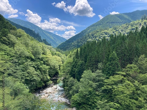 river in the mountains
