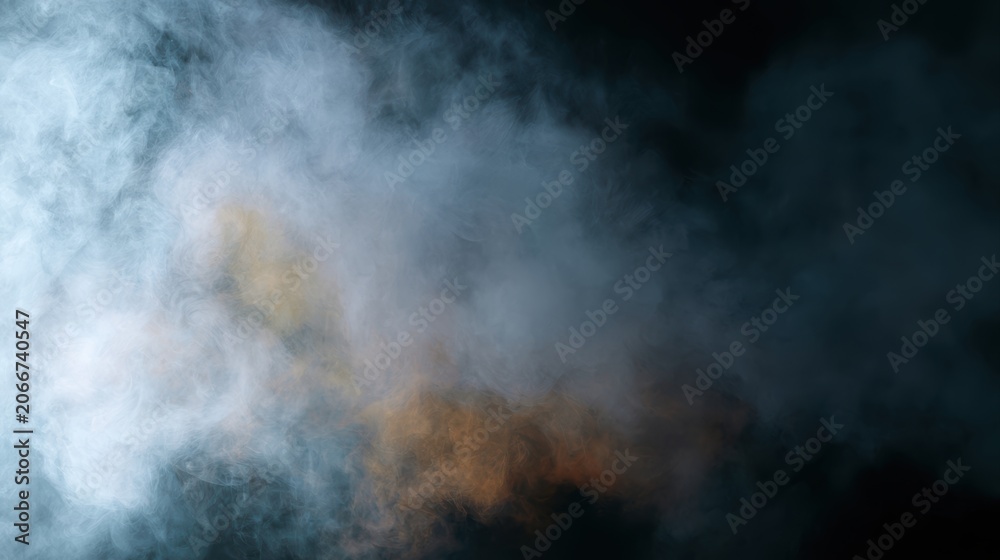 Fototapeta premium smoky abstract background, dark vapor textures, moody cinematic style