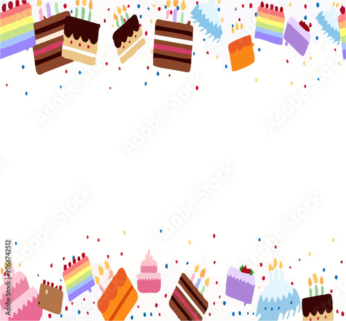 Background for a birthday party