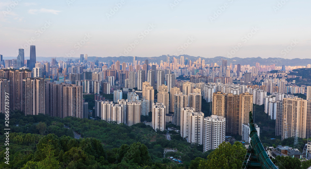 Obraz premium Chongqing , China - June 07, 2026: Chongqing city during the day