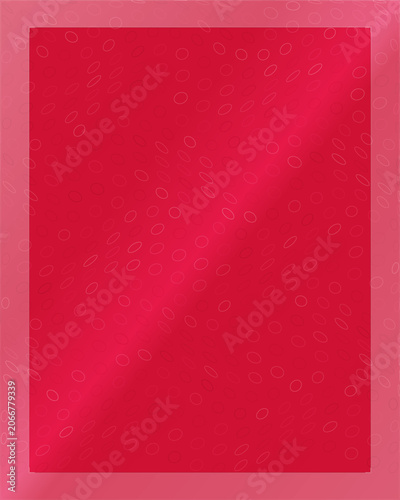 Vibrant red background with subtle repeating oval circle pattern for elegant interface.