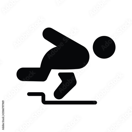 Snowboarding Icon