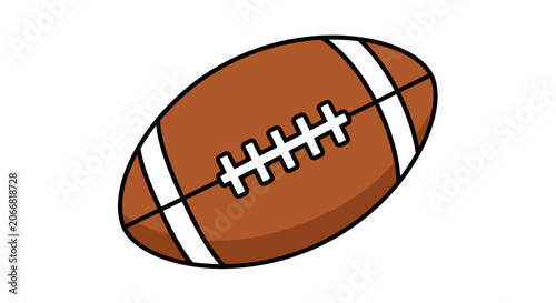 American Football Ball Sports Equipment.