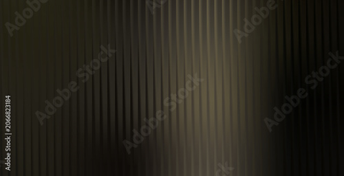 Abstract Dark Bronze and Black Vertical Striped Background with Soft Light Glow