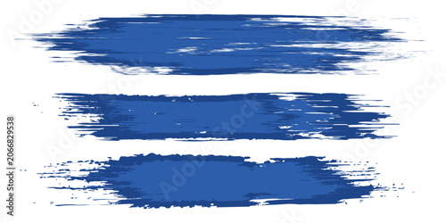 Foto Abstract Blue and White Grunge Background with Halftone Style